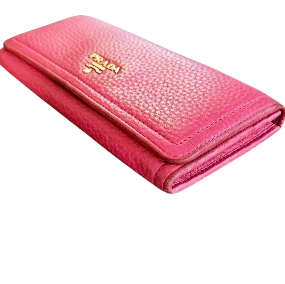 Prada Large Saffiano Leather Wallet